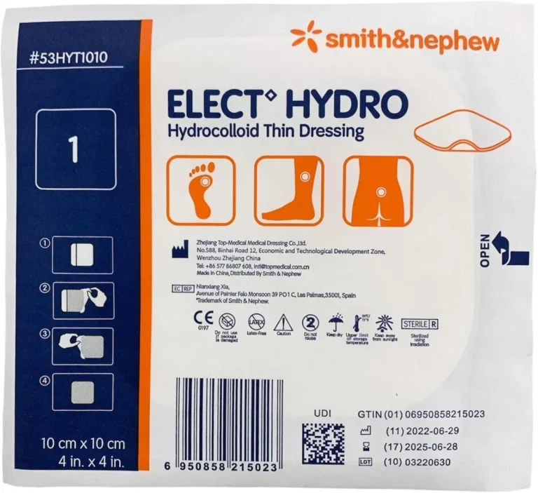 Smith & Nephew – Apósito Hidrocoloide para heridas Elect Hydro