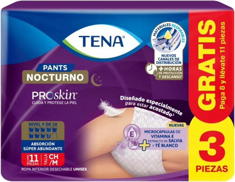 TENA Pants Nocturno_ Ropa Interior Desechable Para Incontinencia