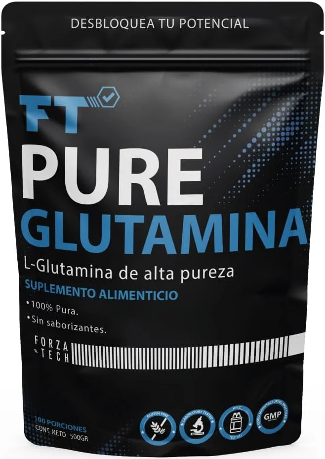 Glutamina Micronizada en Polvo 500g