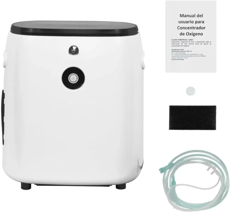 Concentrador de Oxígeno 7Lts Portátil Compacto OAB1